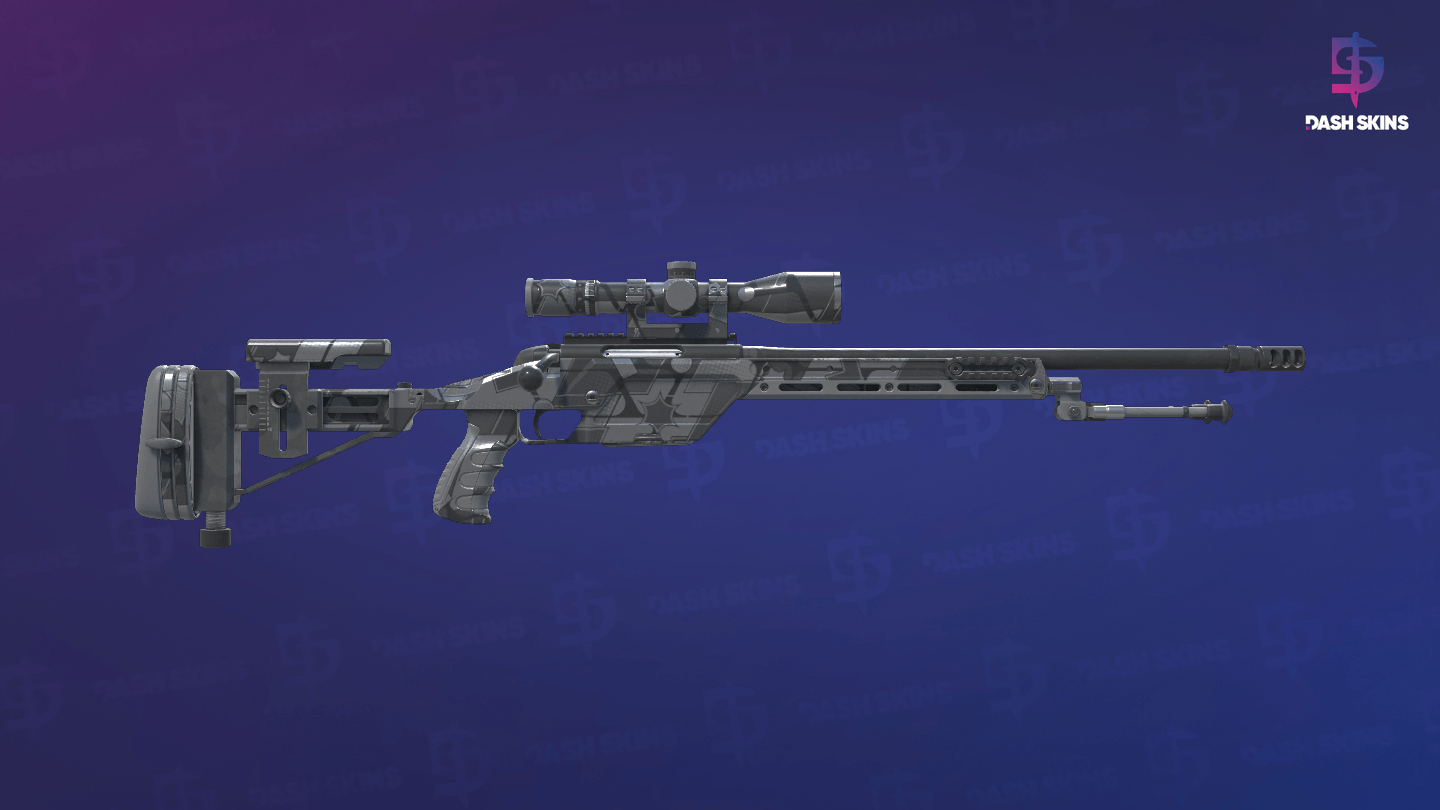 SSG 08 | Sans Comic (Factory New) - Backside Screenshot