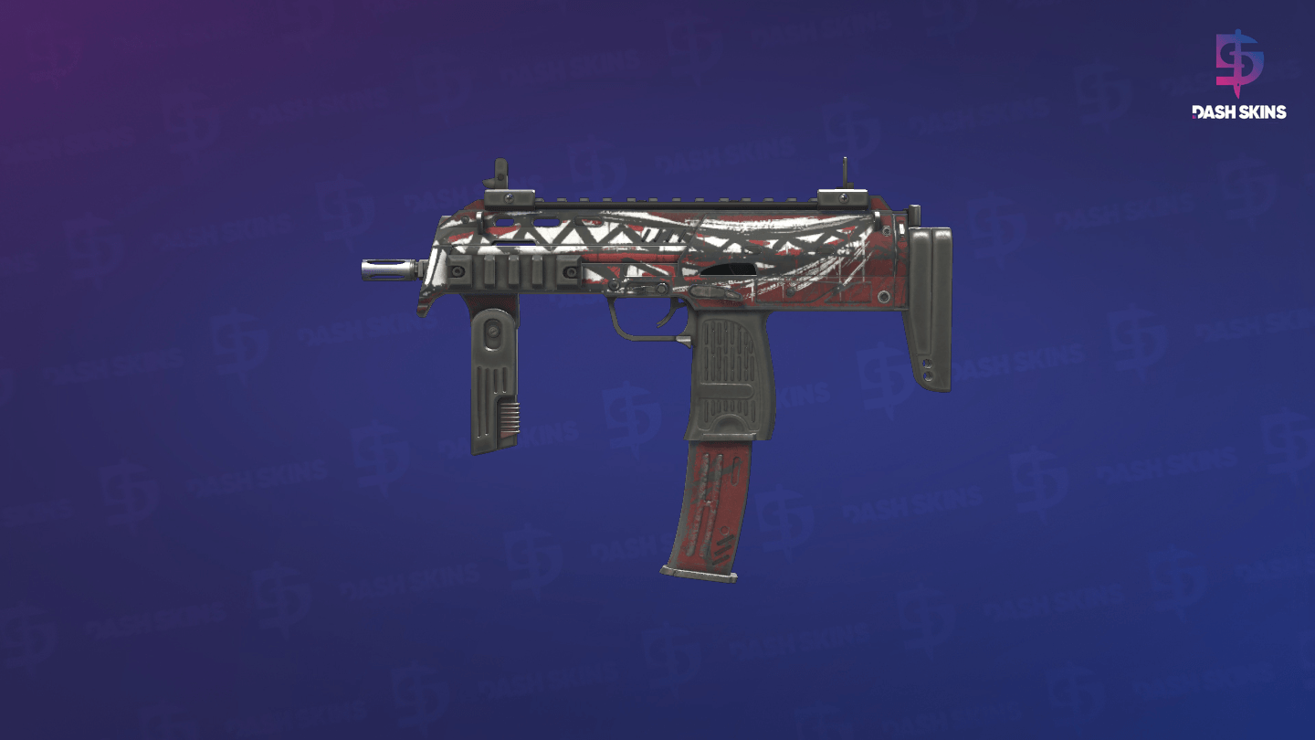 MP7 | Mischief (Well-Worn) - Frontside Screenshot