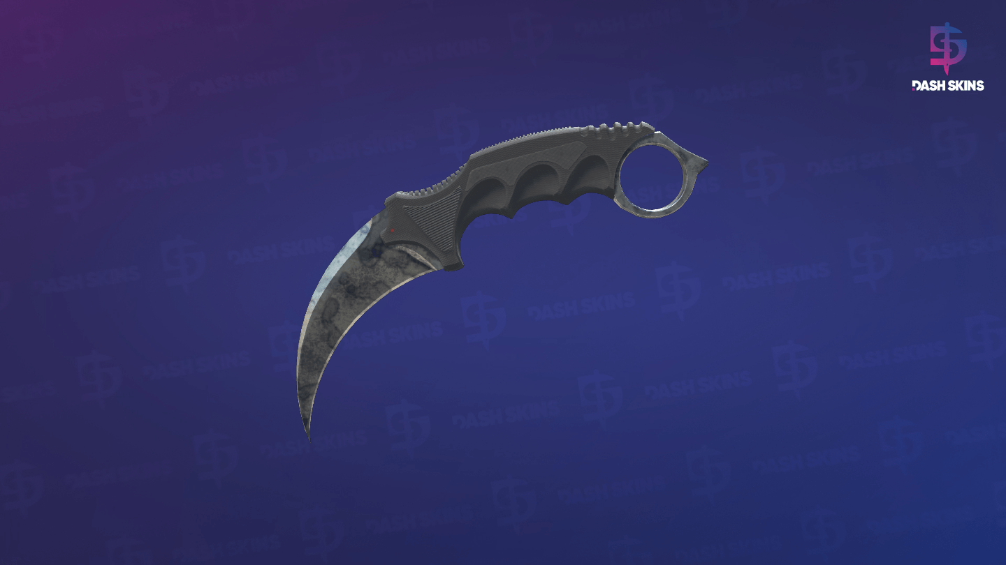 ★ Karambit | Stained (Well-Worn) - Frontside Screenshot