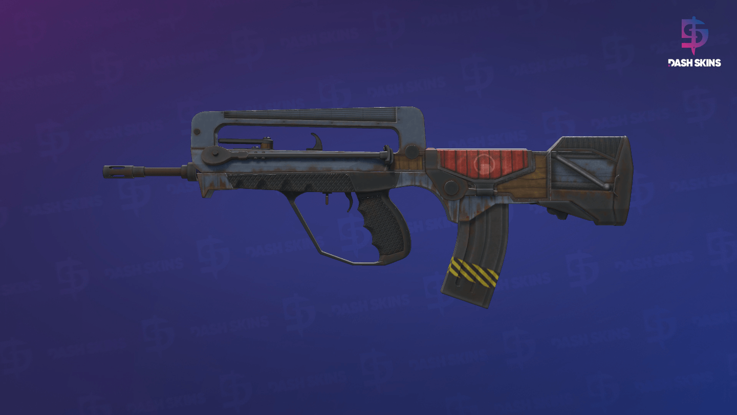 FAMAS | Decommissioned (Minimal Wear) - Frontside Screenshot