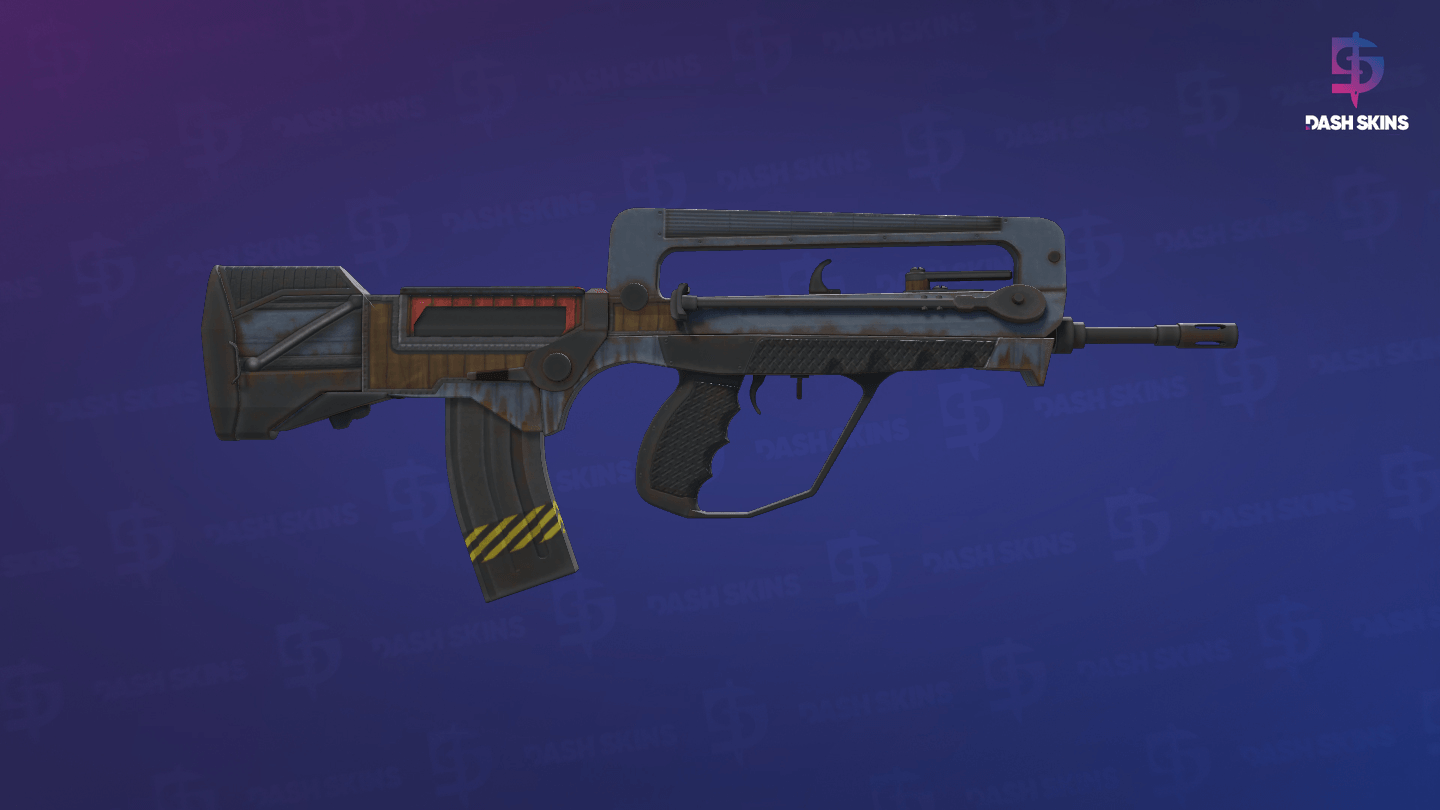 FAMAS | Decommissioned (Minimal Wear) - Backside Screenshot