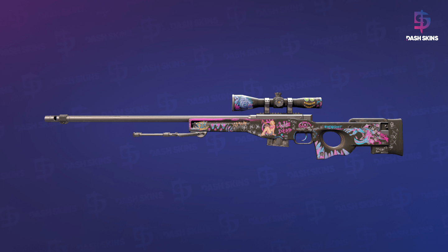 AWP | Fever Dream (Field-Tested) - Frontside Screenshot