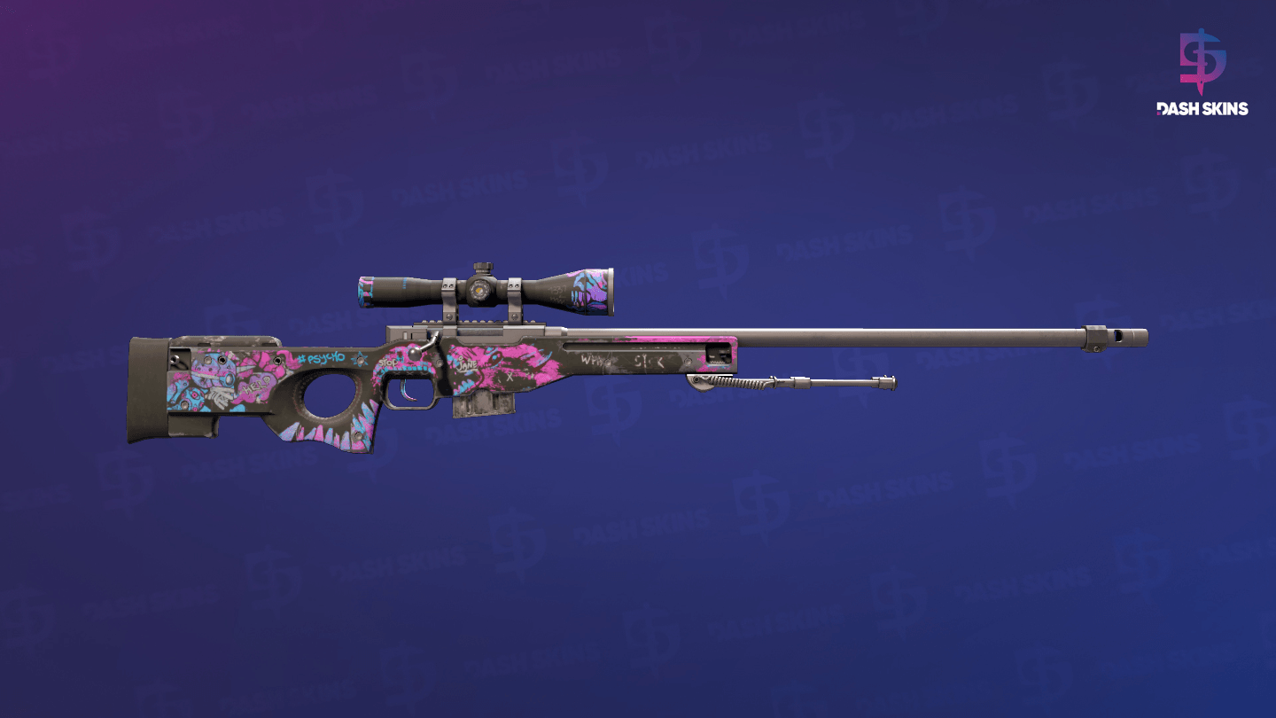 AWP | Fever Dream (Field-Tested) - Backside Screenshot