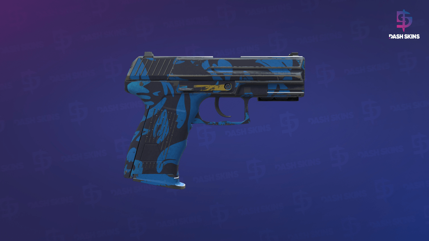 StatTrak™ P2000 | Oceanic (Field-Tested) - Backside Screenshot