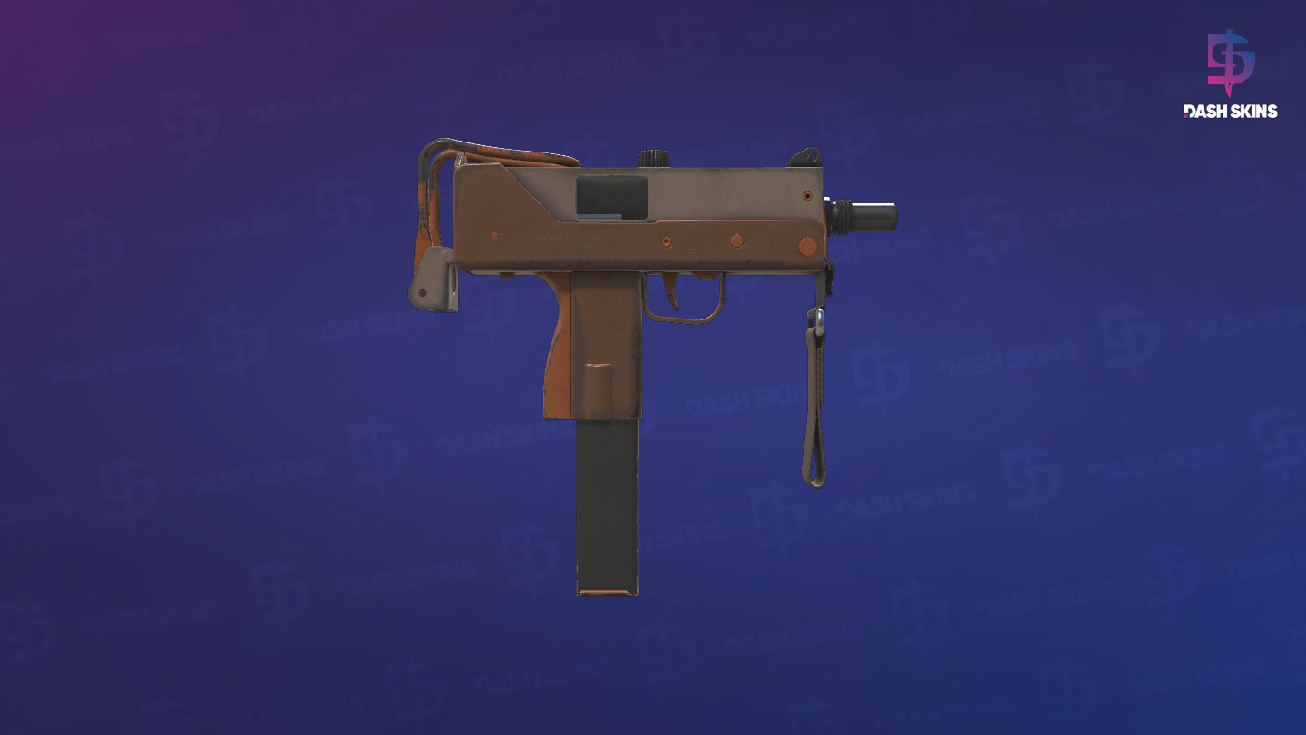 MAC-10 | Bronzer (Field-Tested) - Backside Screenshot