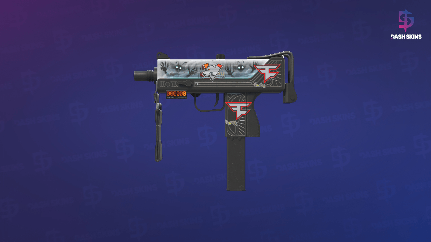 StatTrak™ MAC-10 | Ensnared (Field-Tested) - Frontside Screenshot