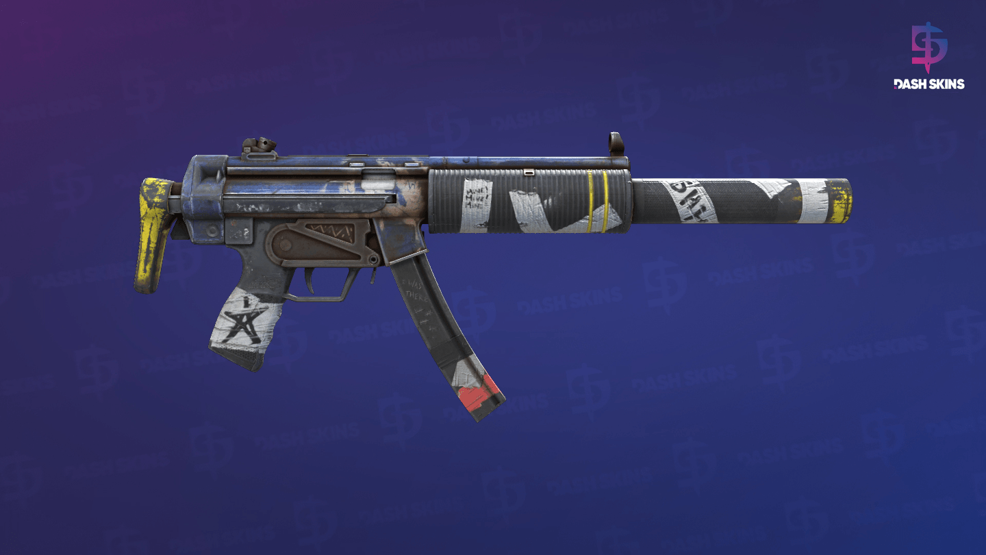 StatTrak™ MP5-SD | Kitbash (Well-Worn) - Backside Screenshot
