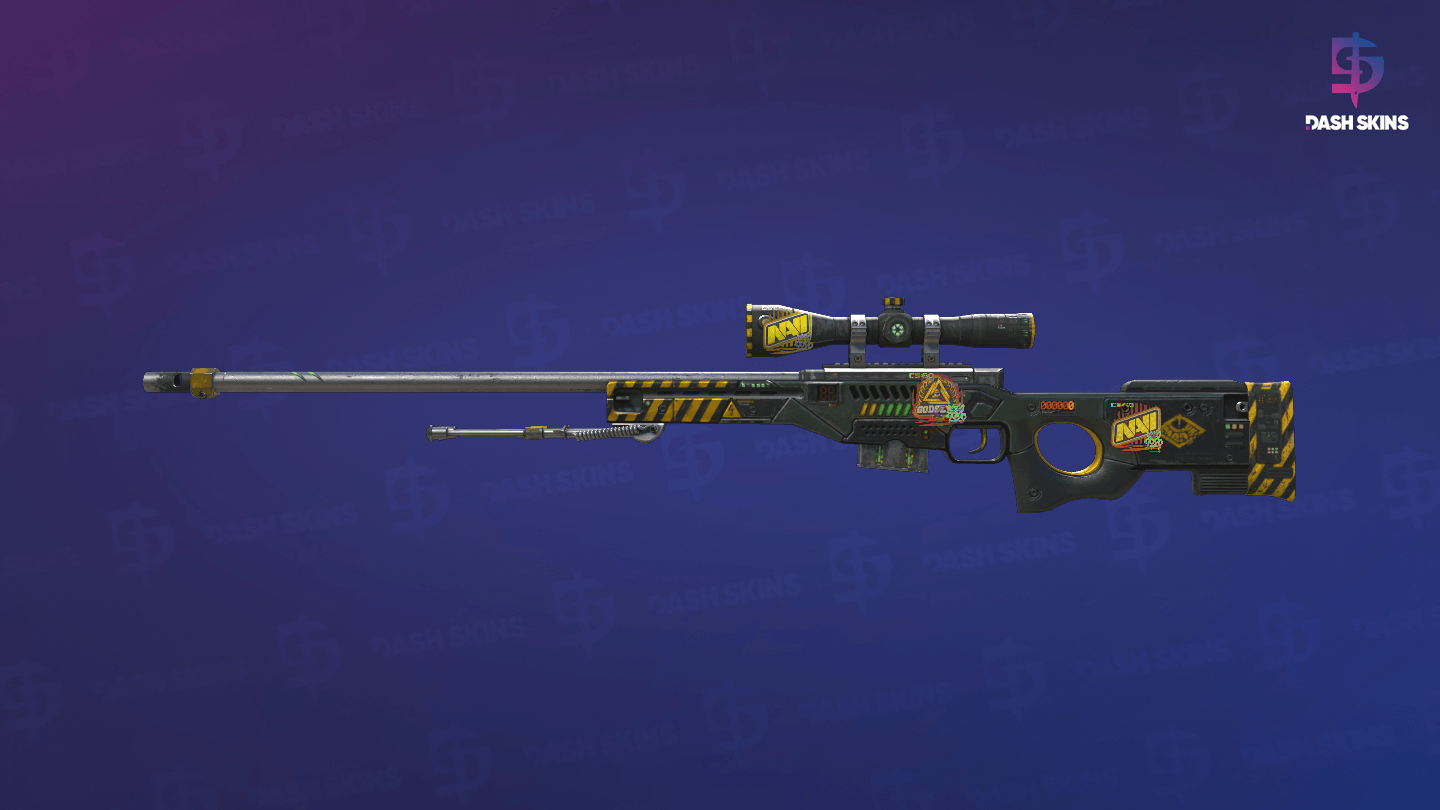 StatTrak™ AWP | Phobos (Minimal Wear) - Frontside Screenshot