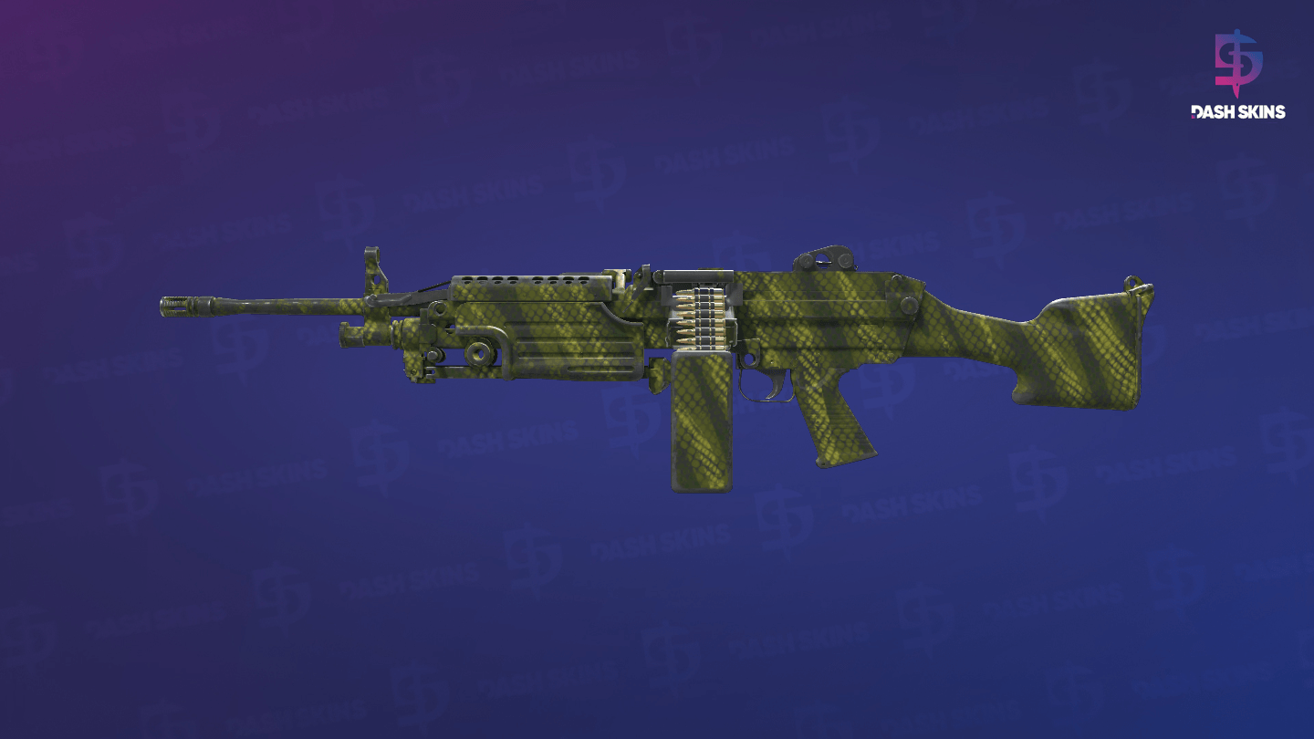 M249 | Gator Mesh (Field-Tested) - Frontside Screenshot