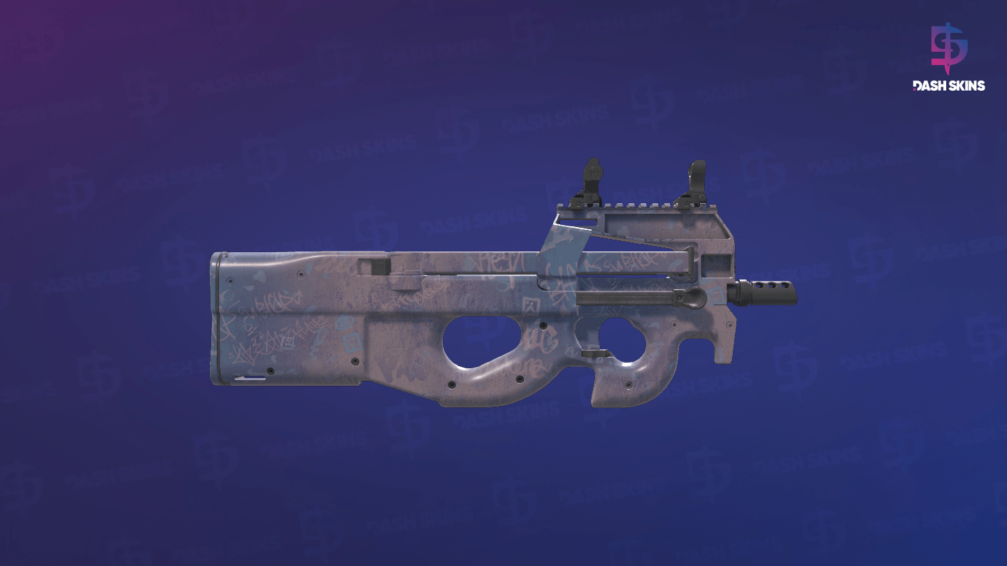 P90 | Wash me (Factory New) - Backside Screenshot