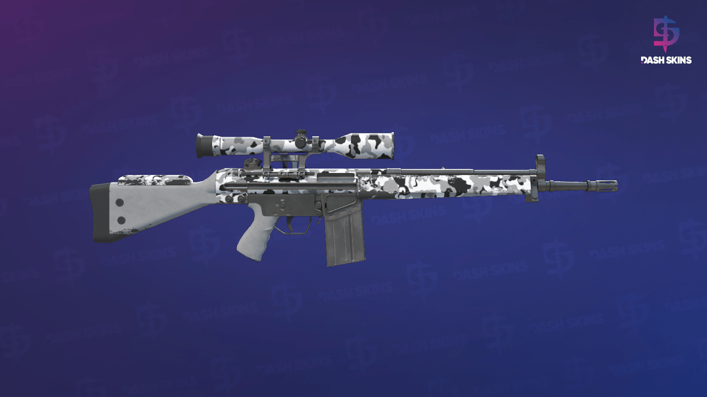 Souvenir G3SG1 | Polar Camo (Field-Tested) - Backside Screenshot