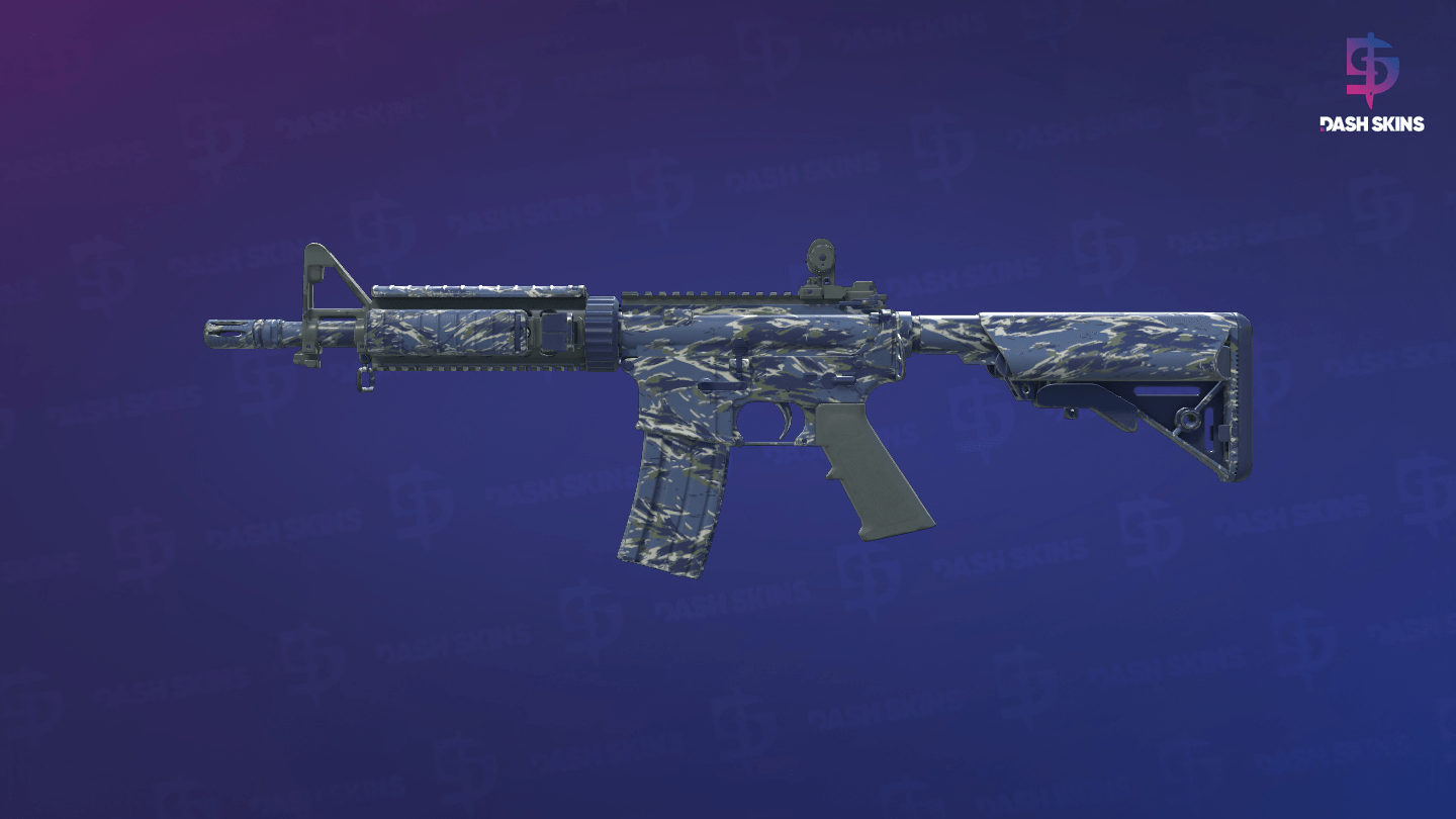 M4A4 | Naval Shred Camo (Field-Tested) - Frontside Screenshot