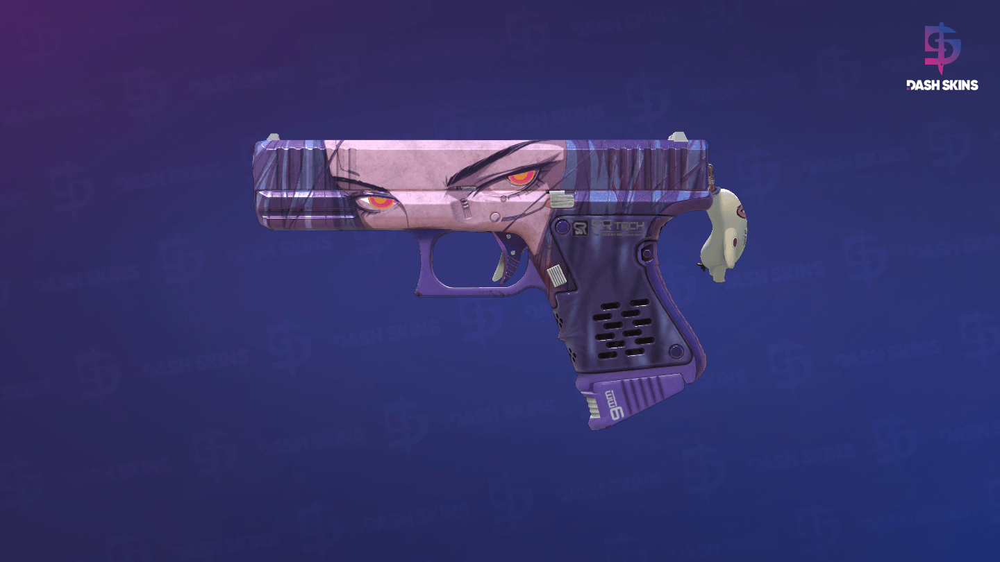 Glock-18 | Shinobu (Well-Worn) - Frontside Screenshot