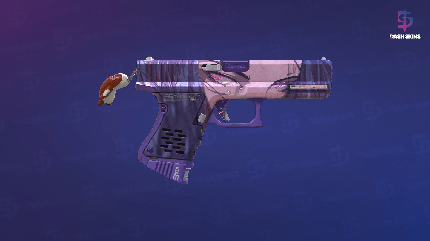 Glock-18 | Shinobu (Well-Worn) - Backside Screenshot