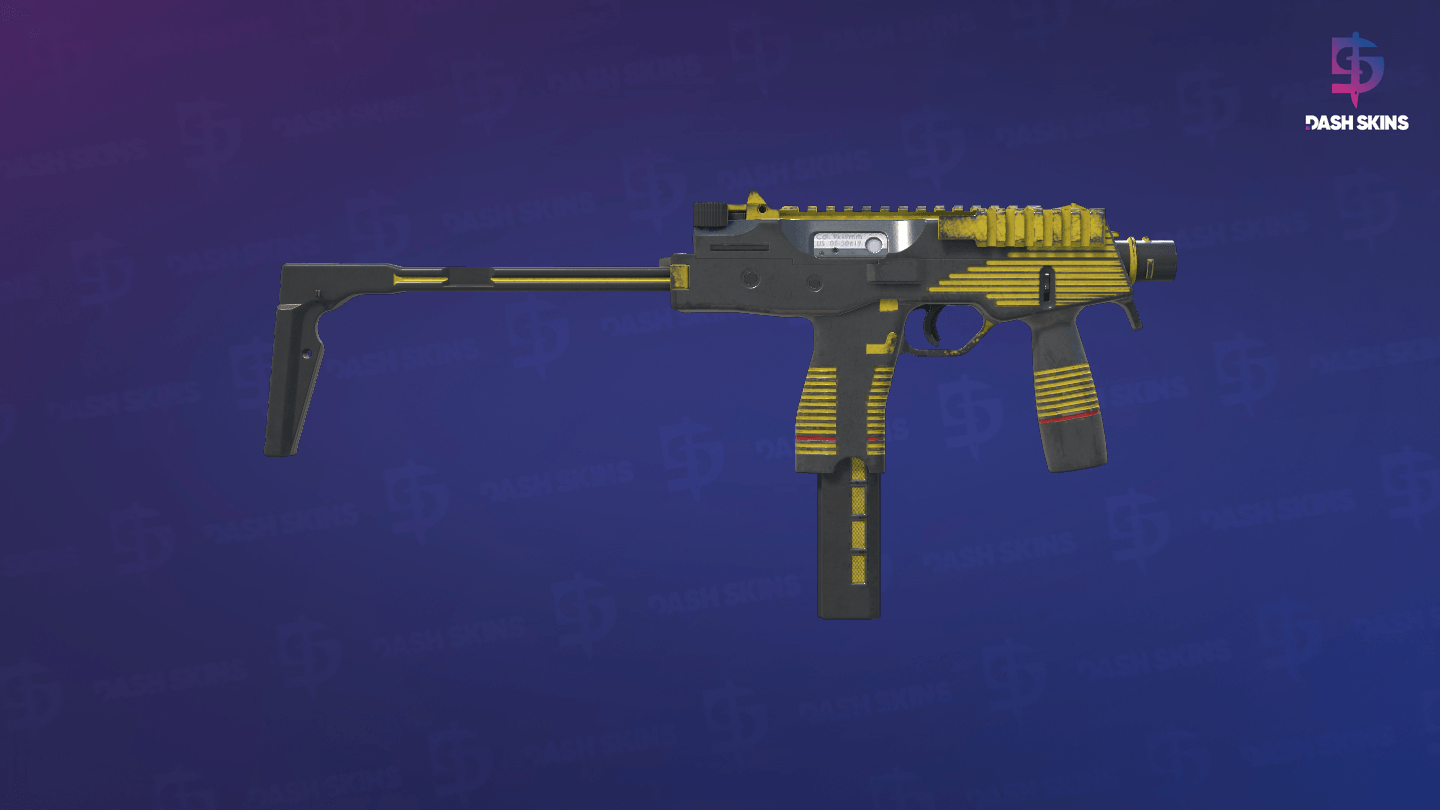MP9 | Bee-Tron (Field-Tested) - Backside Screenshot