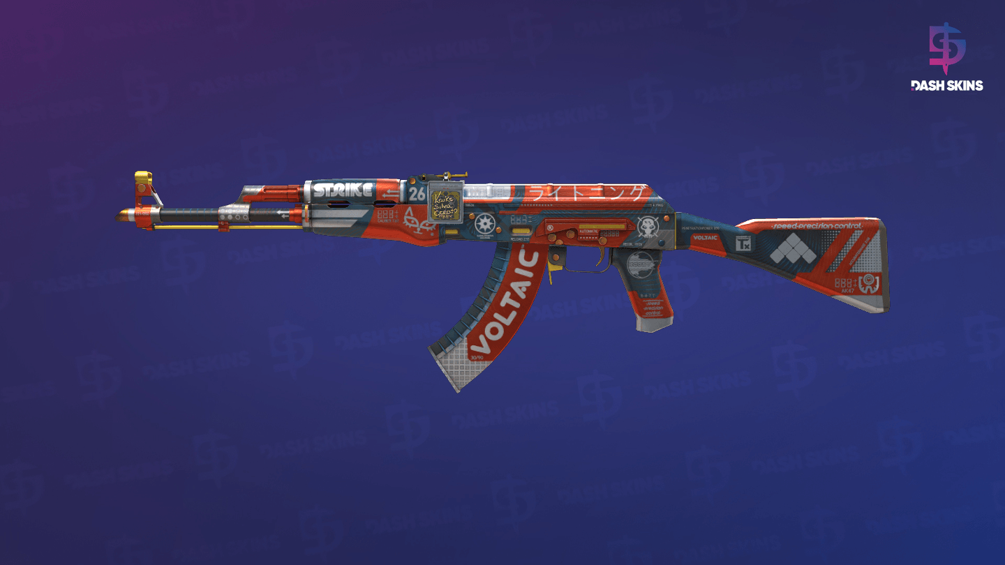 AK-47 | Bloodsport (Minimal Wear) - Frontside Screenshot