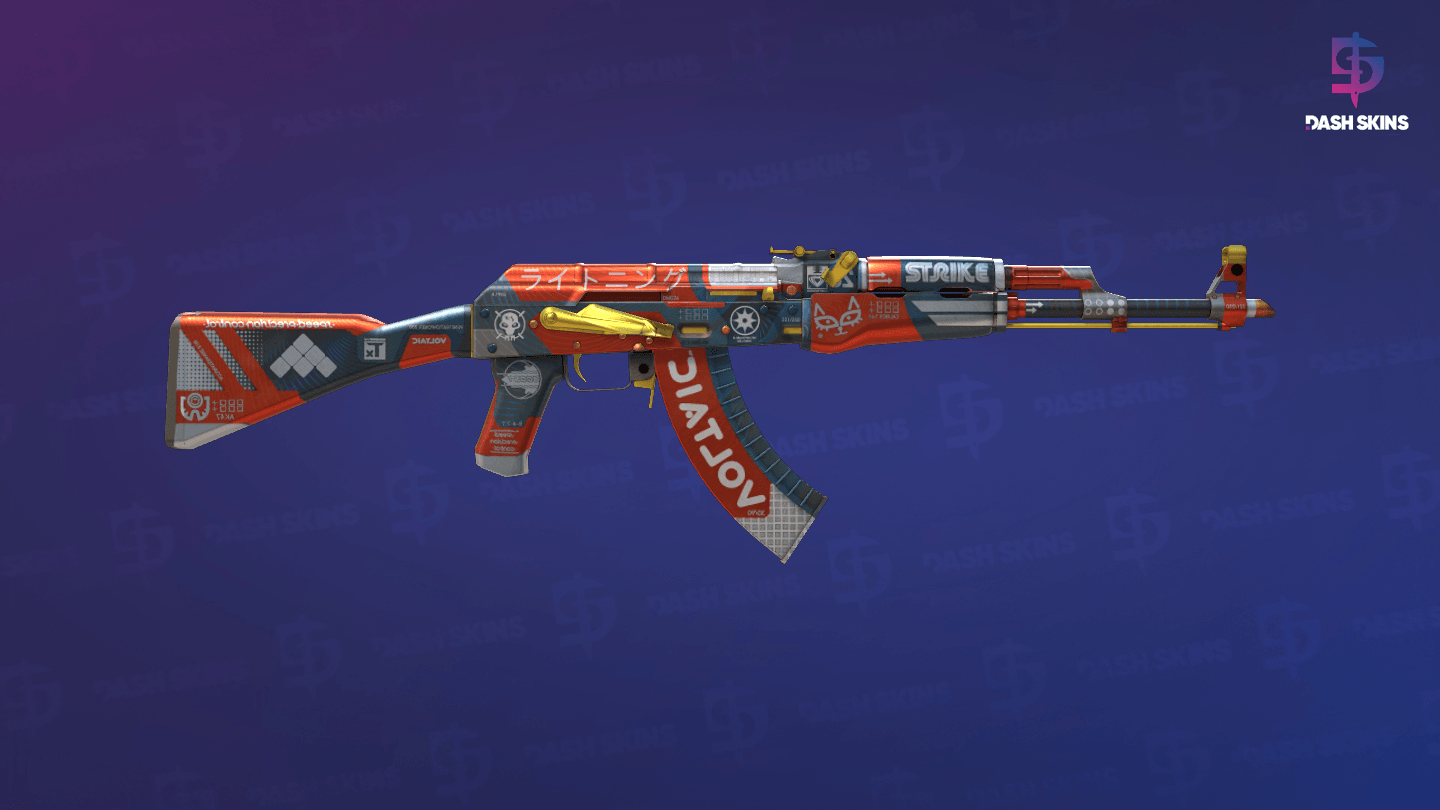 AK-47 | Bloodsport (Minimal Wear) - Backside Screenshot