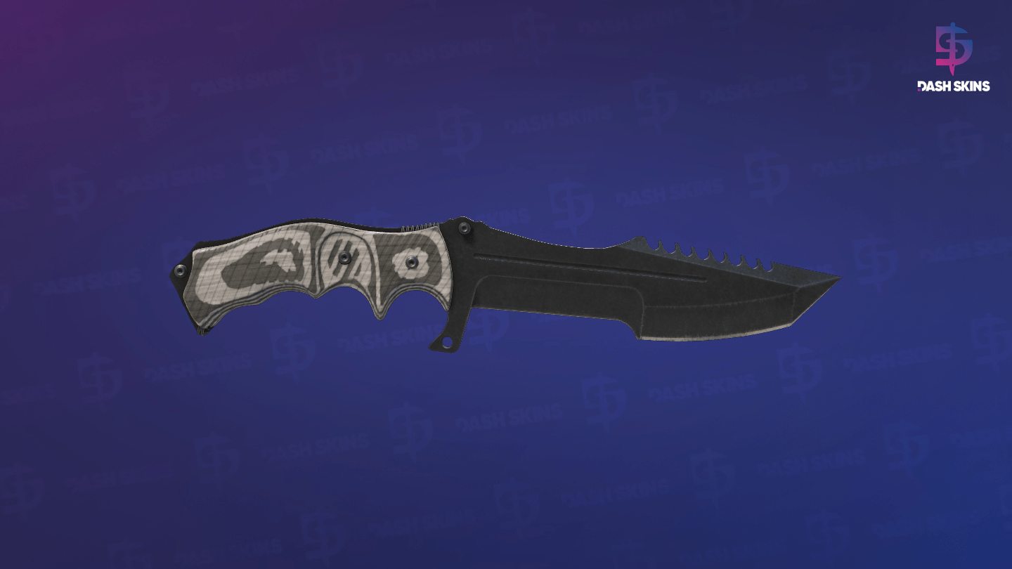 ★ Huntsman Knife | Black Laminate (Minimal Wear) - Frontside Screenshot