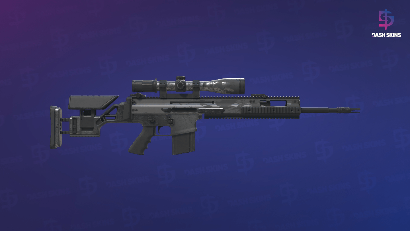 SCAR-20 | Zinc (Field-Tested) - Backside Screenshot