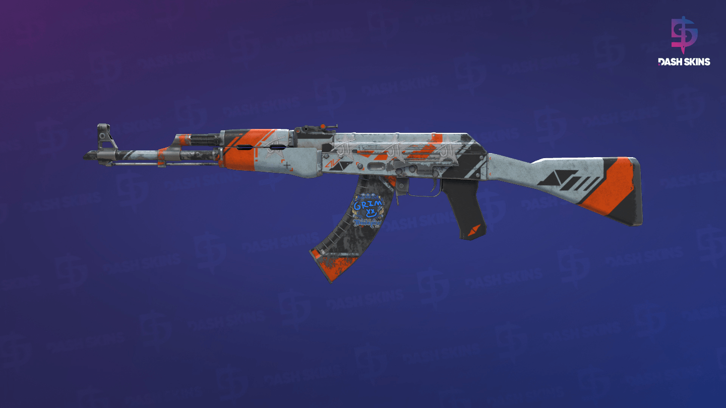 AK-47 | Asiimov (Battle-Scarred) - Frontside Screenshot