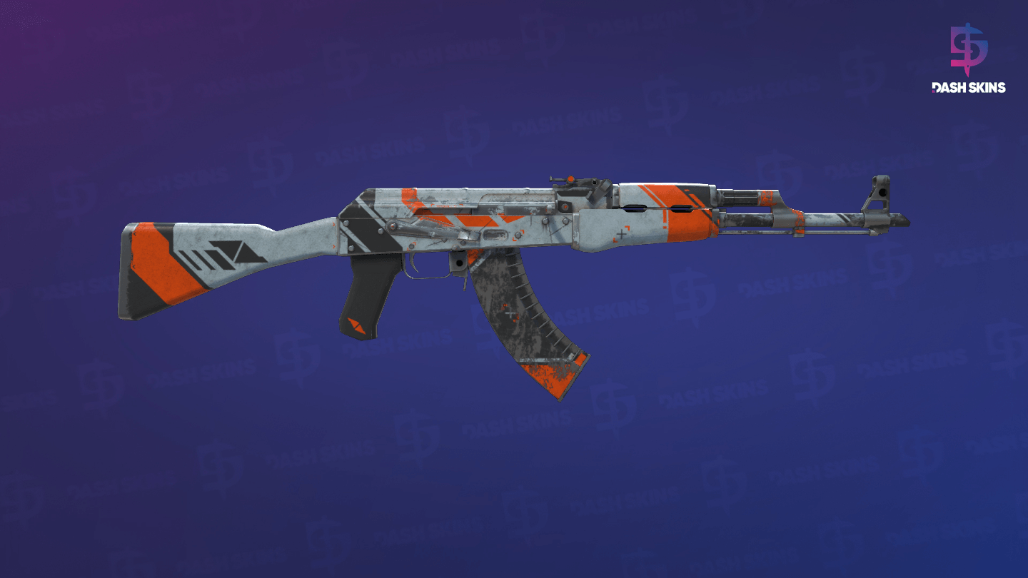 AK-47 | Asiimov (Battle-Scarred) - Backside Screenshot