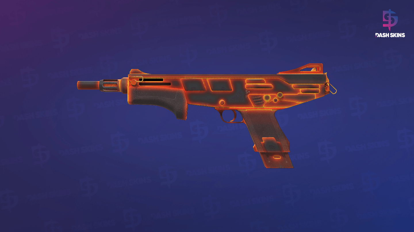 MAG-7 | Heat (Minimal Wear) - Frontside Screenshot