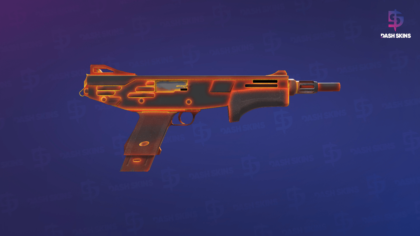 MAG-7 | Heat (Minimal Wear) - Backside Screenshot