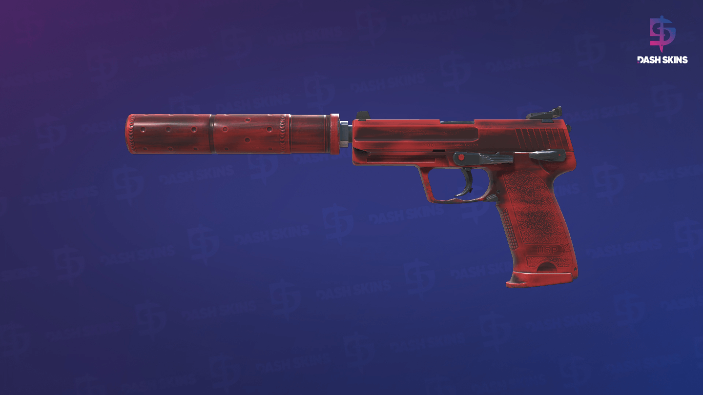 USP-S | Bleeding Edge (Minimal Wear) - Frontside Screenshot