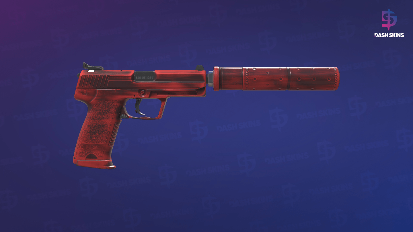 USP-S | Bleeding Edge (Minimal Wear) - Backside Screenshot