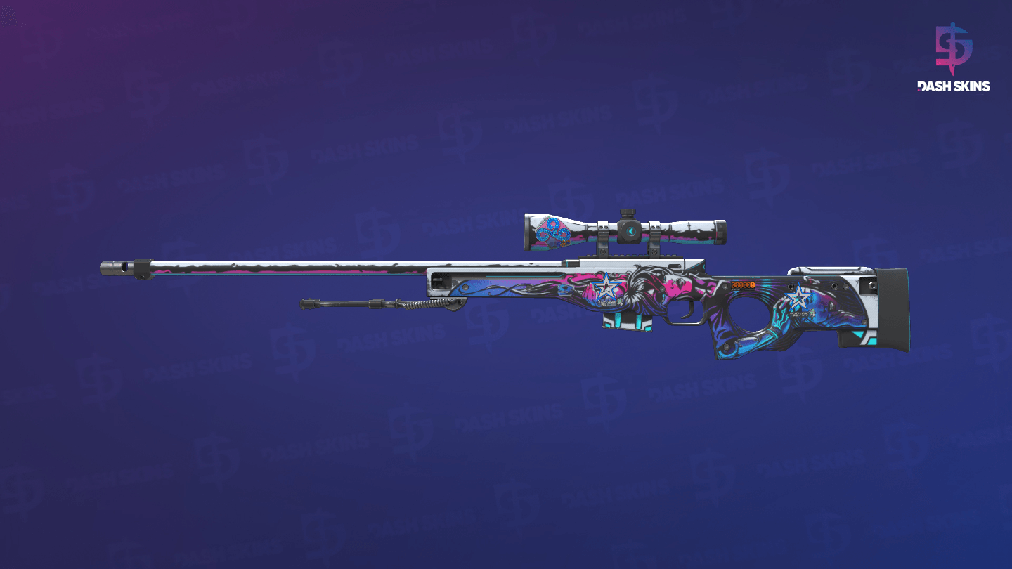 StatTrak™ AWP | Neo-Noir (Field-Tested) - Frontside Screenshot