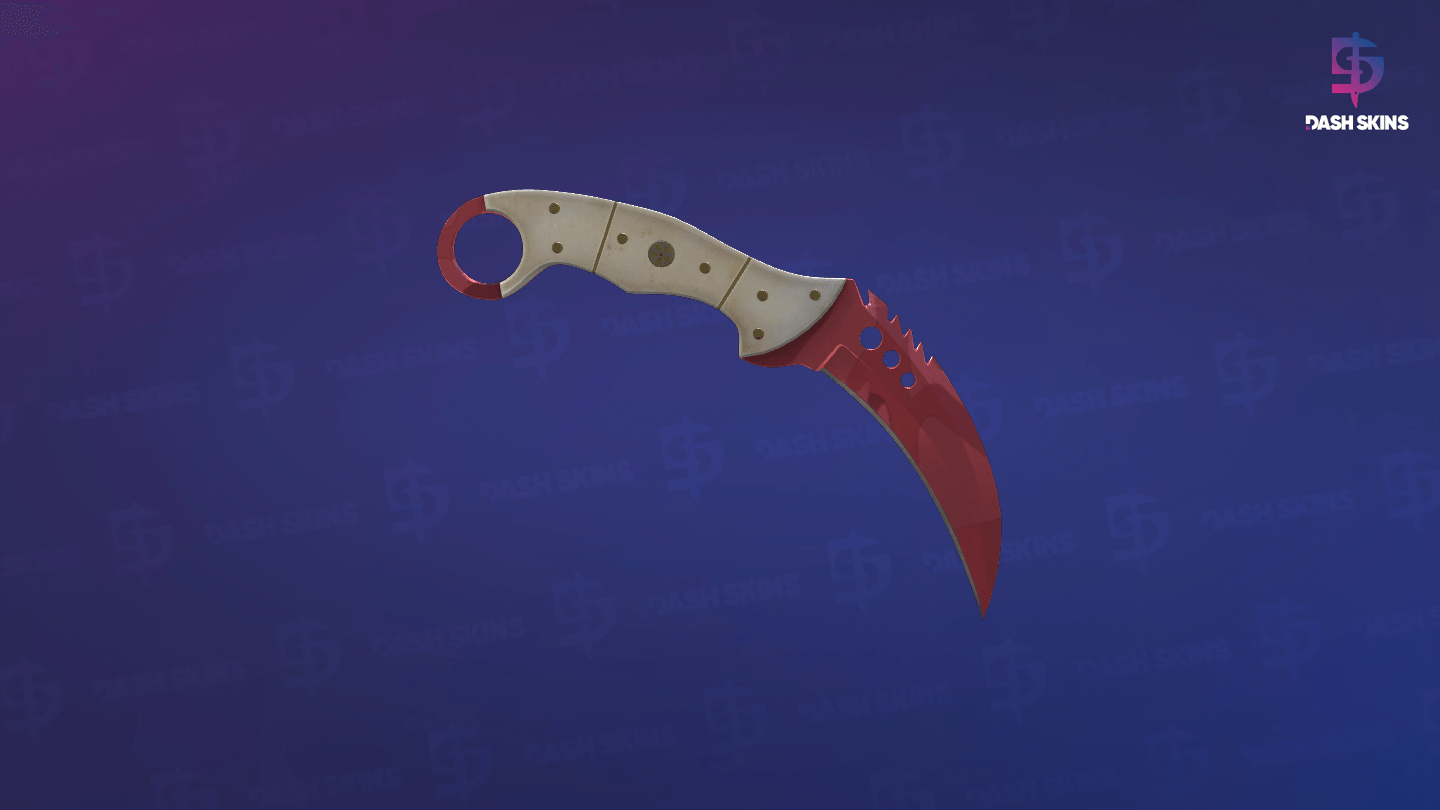 ★ Talon Knife | Slaughter (Factory New) - Backside Screenshot