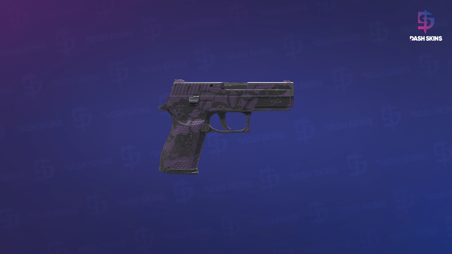 P250 | Plum Netting (Field-Tested) - Backside Screenshot
