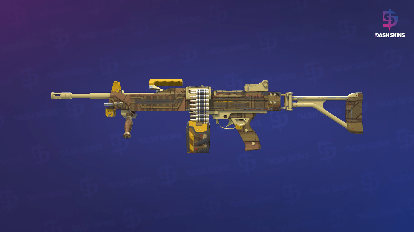 Negev | Bulkhead (Factory New) - Frontside Screenshot