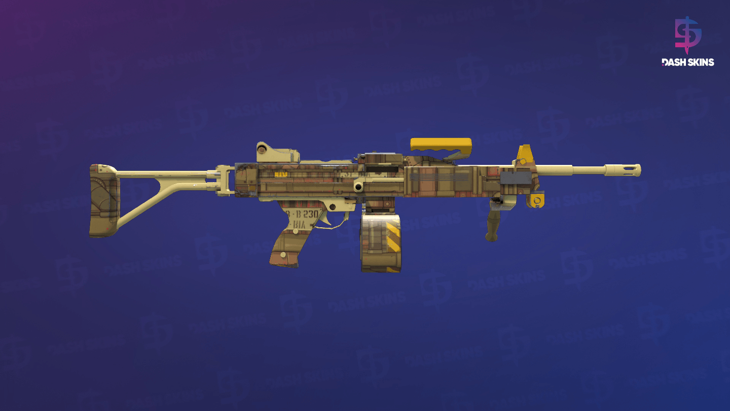 Negev | Bulkhead (Factory New) - Backside Screenshot