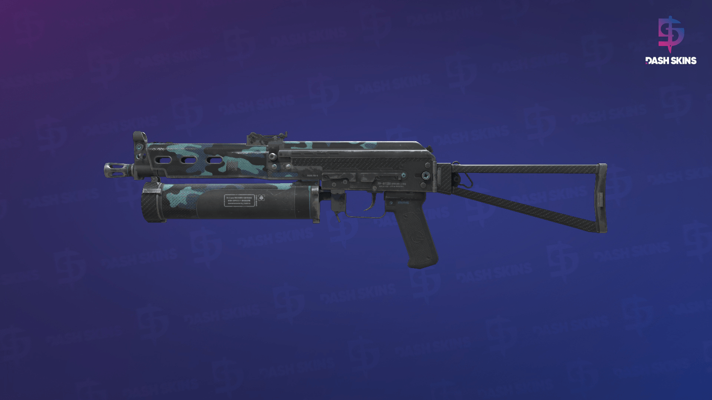 PP-Bizon | Night Riot (Field-Tested) - Frontside Screenshot