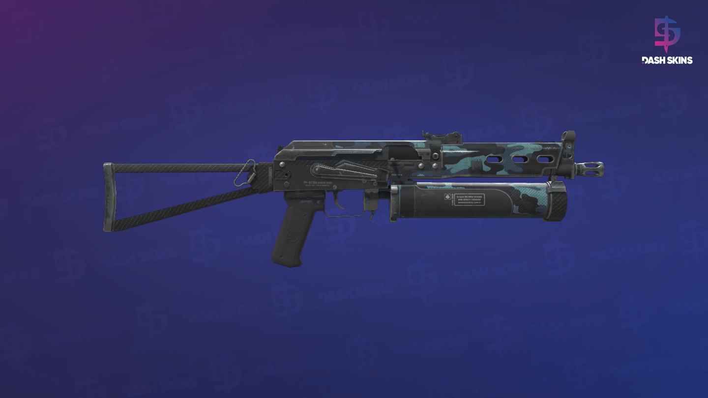 PP-Bizon | Night Riot (Field-Tested) - Backside Screenshot
