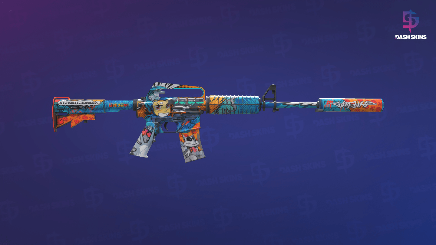 M4A1-S | Player Two (Field-Tested) - Backside Screenshot