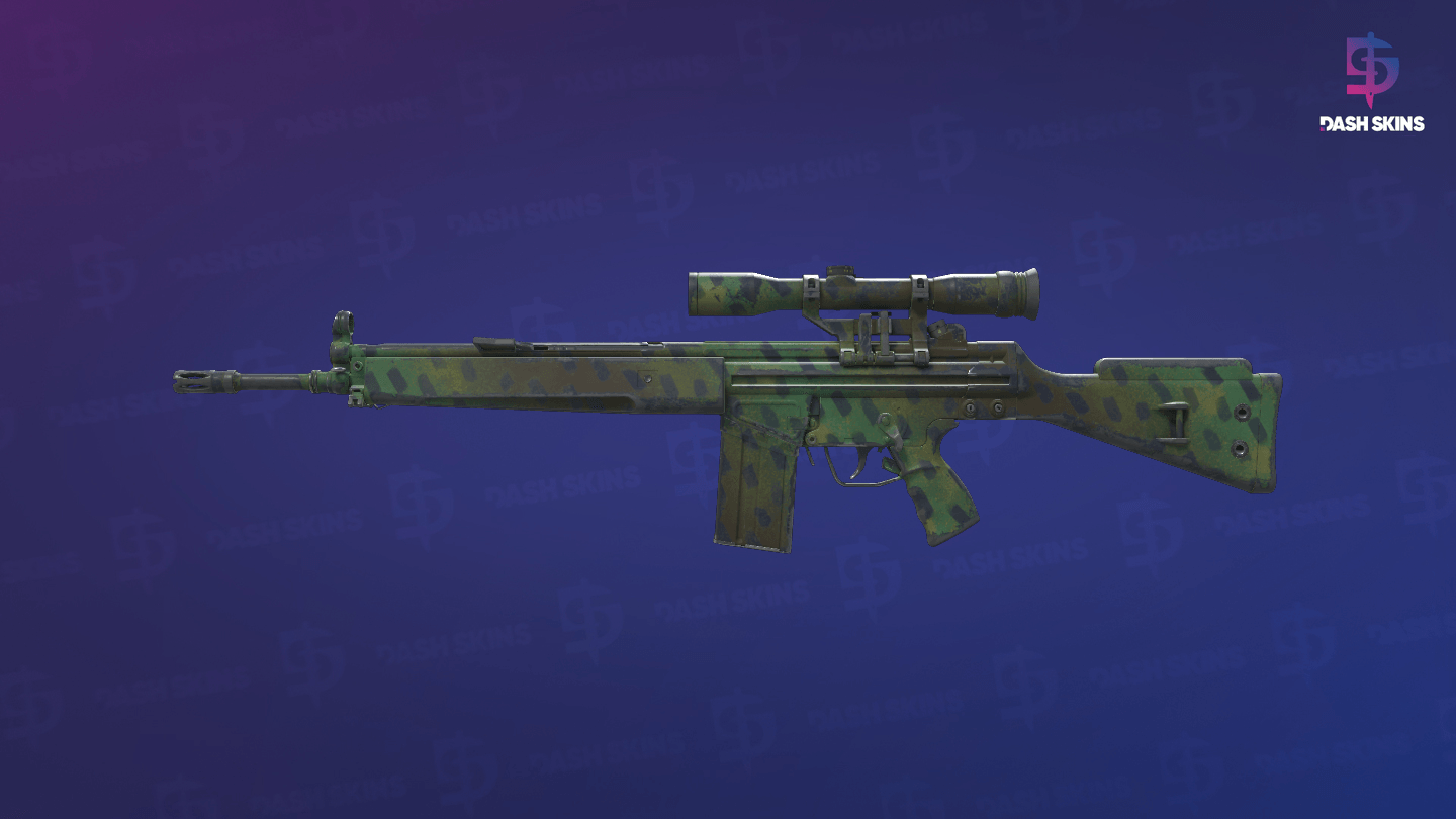 G3SG1 | Jungle Dashed (Field-Tested) - Frontside Screenshot