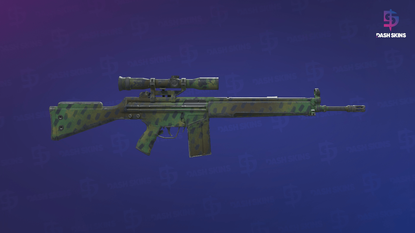 G3SG1 | Jungle Dashed (Field-Tested) - Backside Screenshot
