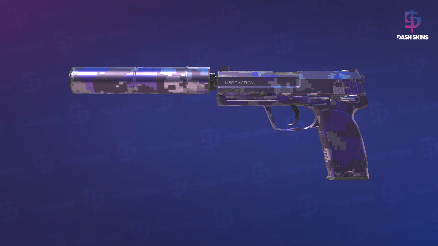 USP-S | Purple DDPAT (Minimal Wear) - Frontside Screenshot