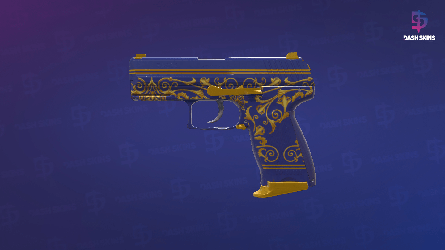 P2000 | Royal Baroque (Minimal Wear) - Frontside Screenshot