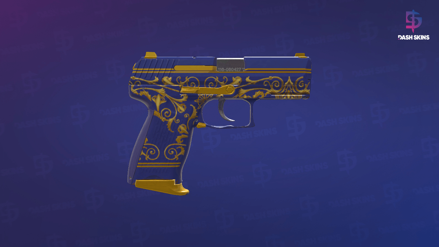 P2000 | Royal Baroque (Minimal Wear) - Backside Screenshot