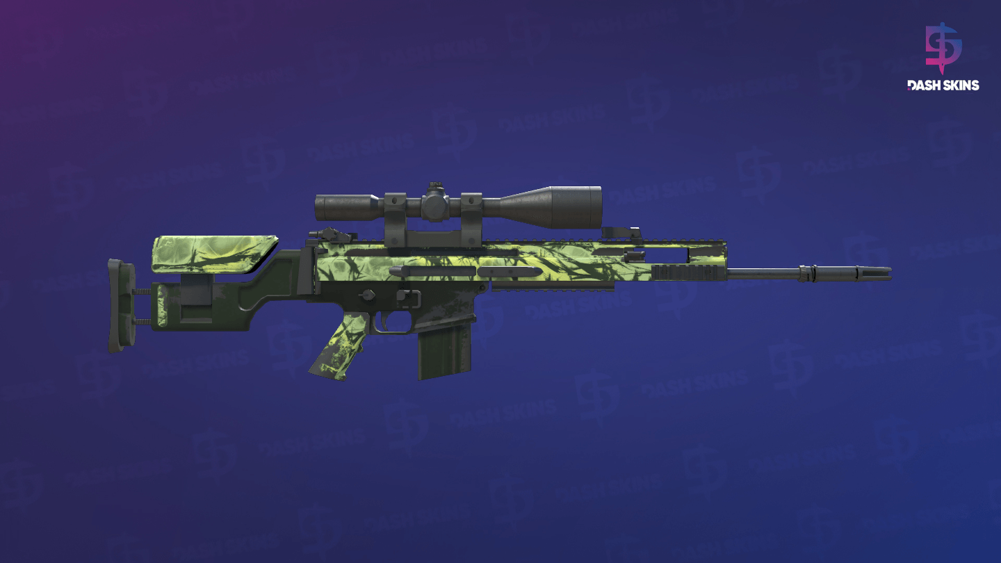 SCAR-20 | Outbreak (Field-Tested) - Backside Screenshot