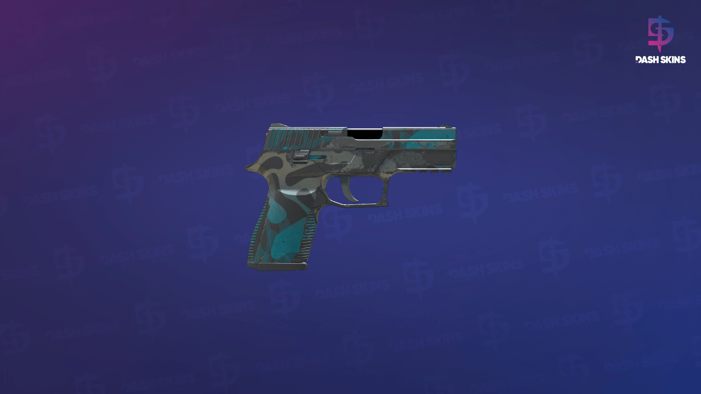 P250 | Ripple (Well-Worn) - Backside Screenshot