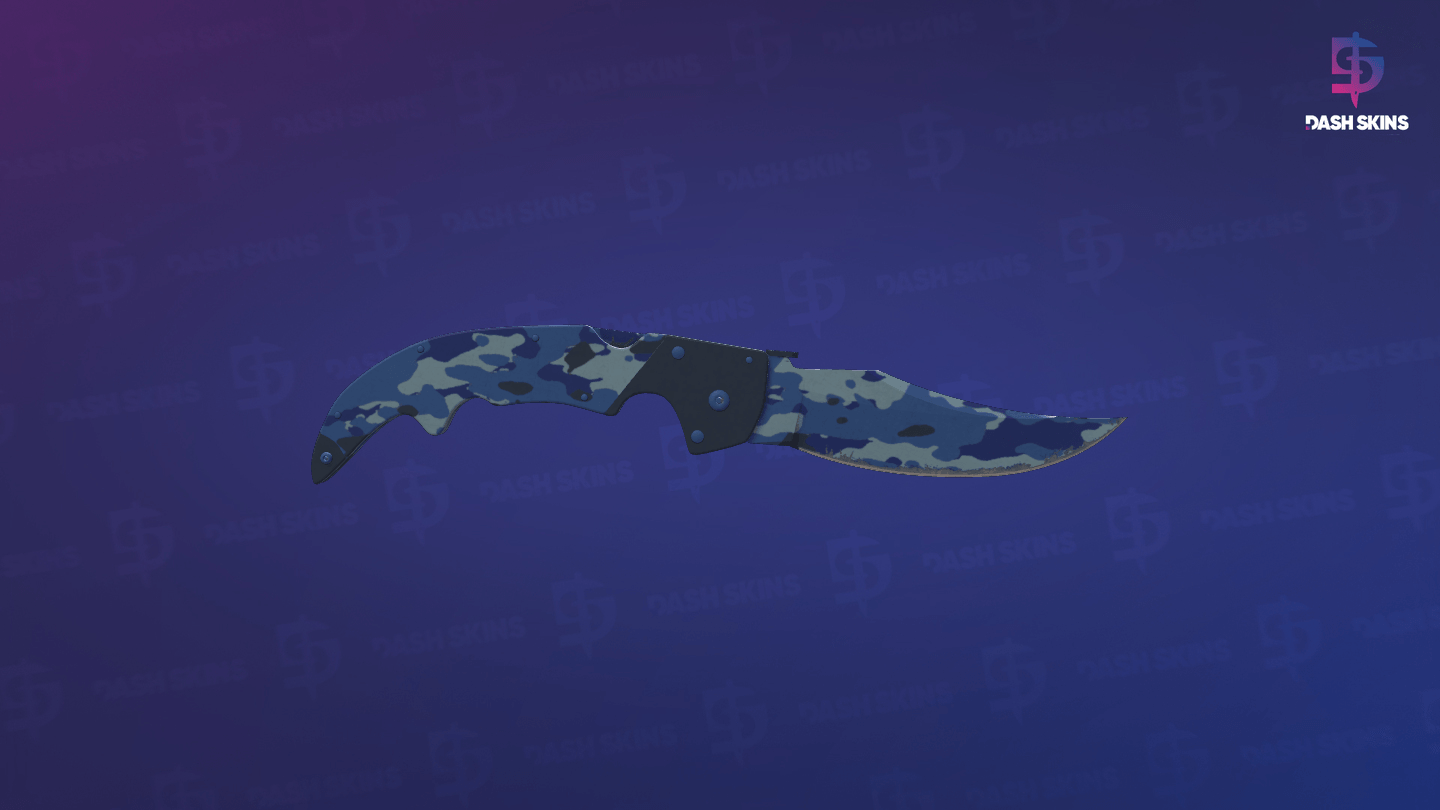 ★ Falchion Knife | Bright Water (Field-Tested) - Frontside Screenshot