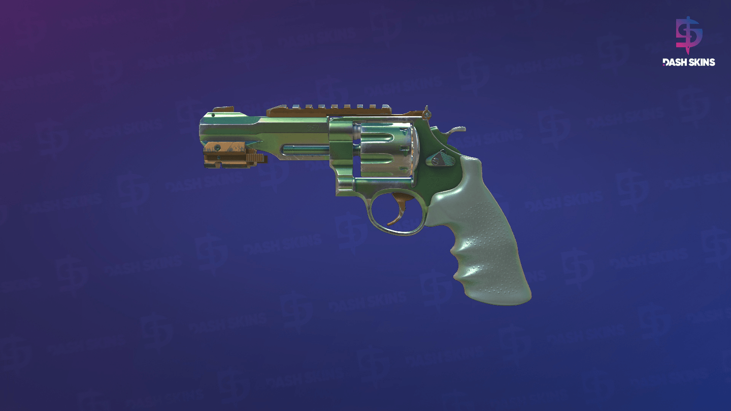 R8 Revolver | Leafhopper (Field-Tested) - Frontside Screenshot