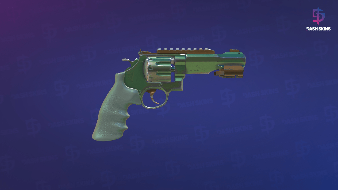 R8 Revolver | Leafhopper (Field-Tested) - Backside Screenshot