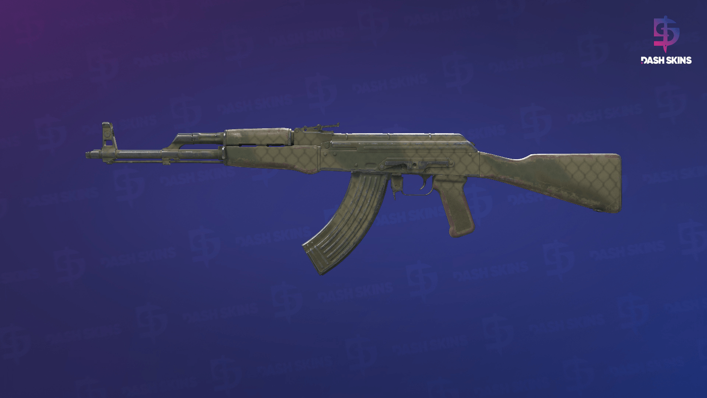 AK-47 | Safari Mesh (Field-Tested) - Frontside Screenshot