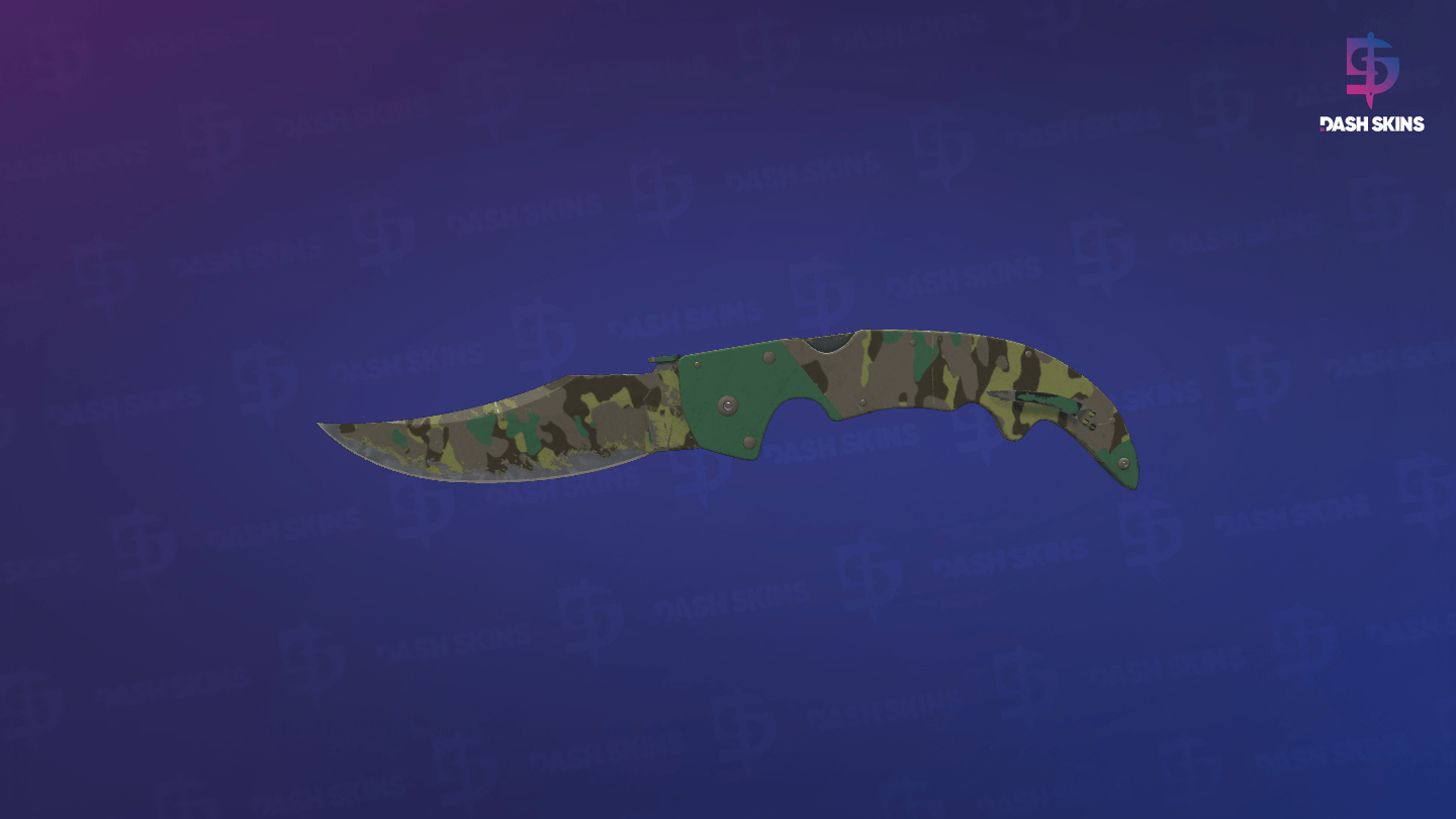 ★ Falchion Knife | Boreal Forest (Field-Tested) - Backside Screenshot