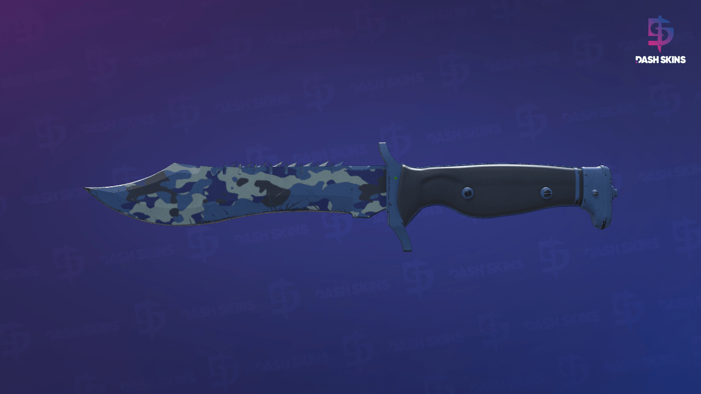★ Bowie Knife | Bright Water (Field-Tested) - Backside Screenshot